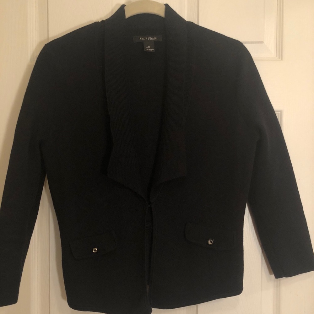 White House / Black Market sweater blazer